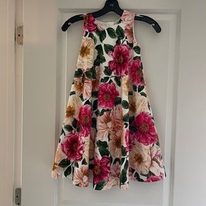 Dolce and gabbana girls floral dress size 7/8